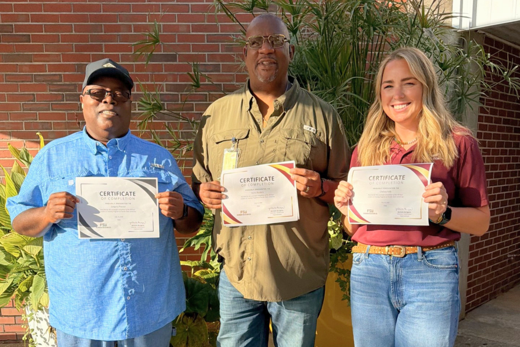 Facilities Leaders Grow Through FSU's Leaders in Training Program