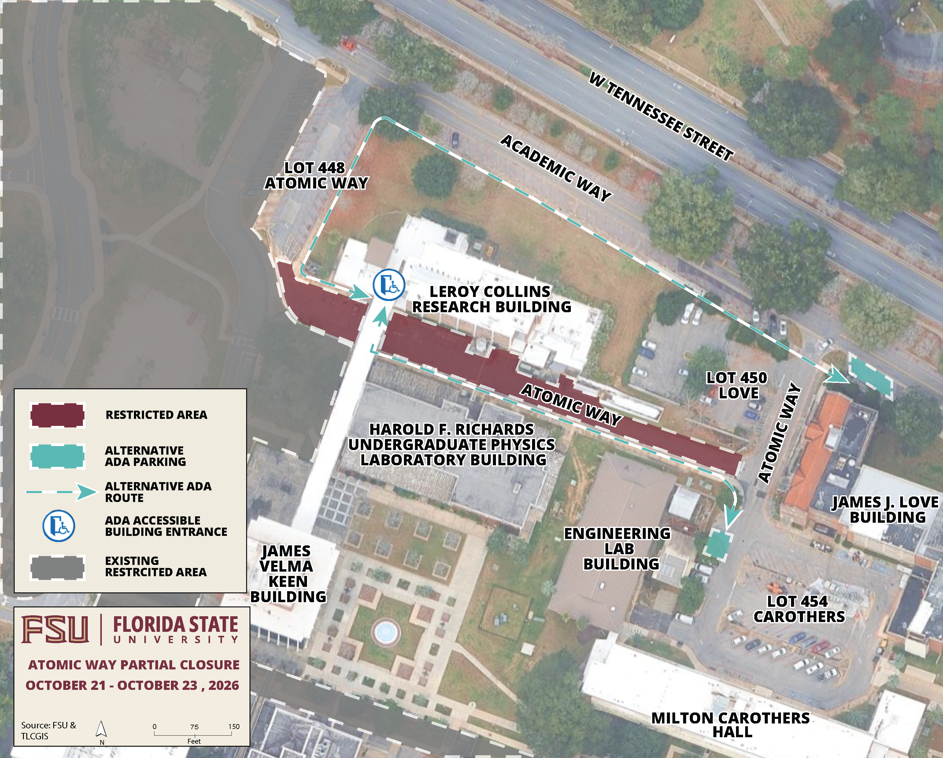 Atomic Way Partial Closure  October 21-23, 2026 