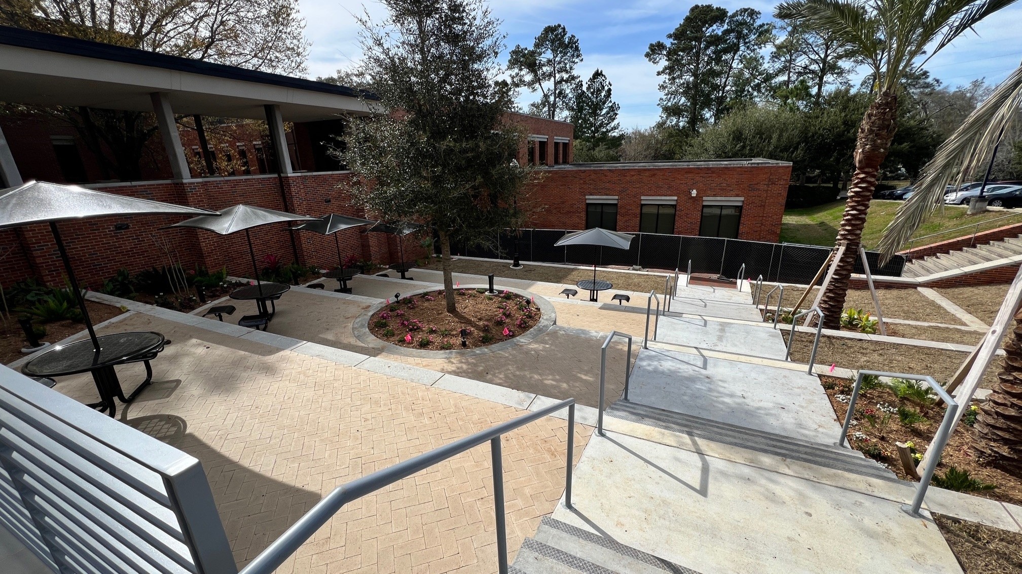 Stone Building Terrace