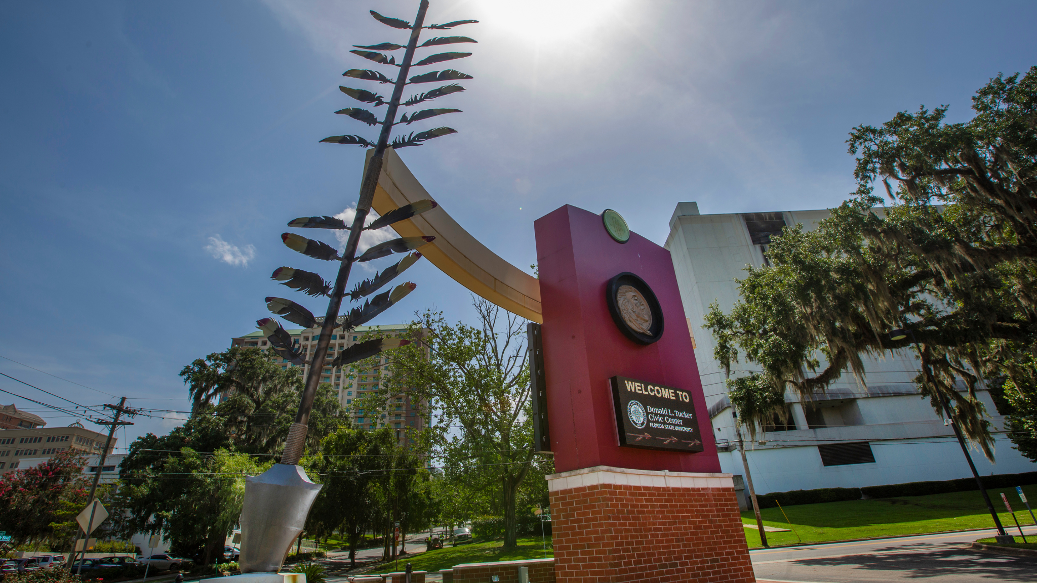 Civic Center Sign