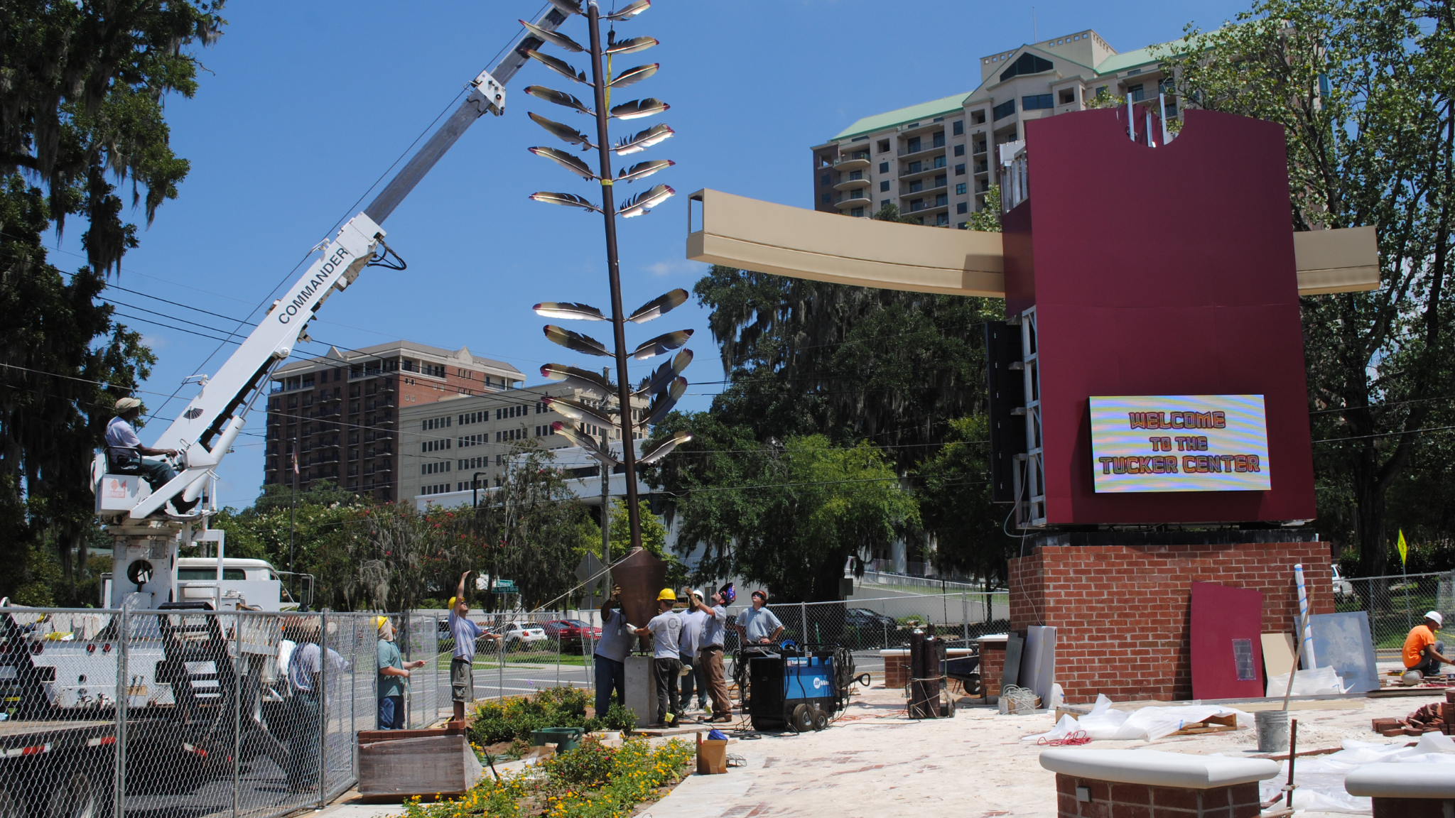 Civic Center Sign